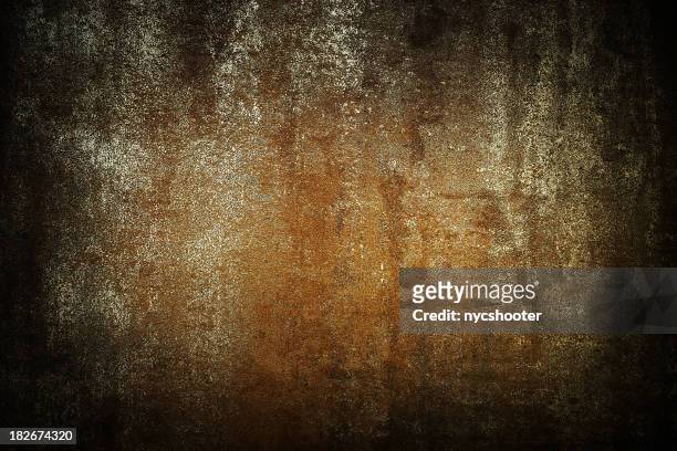 grunge distressed metal - horror metal stock pictures, royalty-free photos & images
