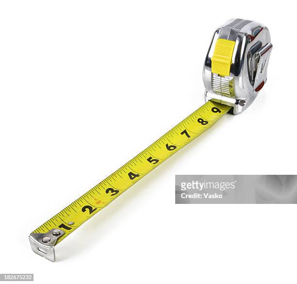 measuring tape #2 - inch bildbanksfoton och bilder