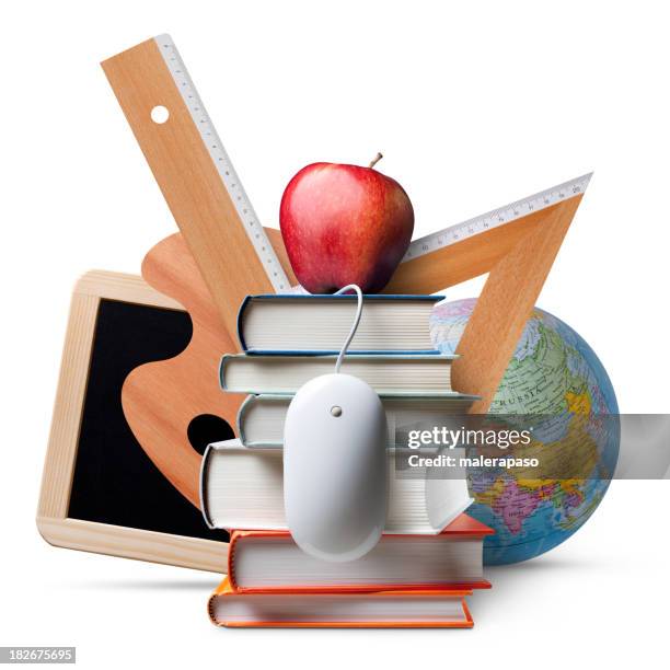 school - middelgrote groep dingen stockfoto's en -beelden