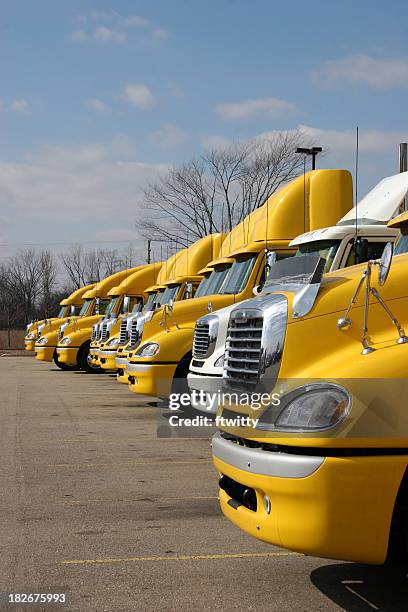 Line Up Big Rigs 125 Truck Lineup Stock Photos, High-Res Pictures, and Images - Getty Images