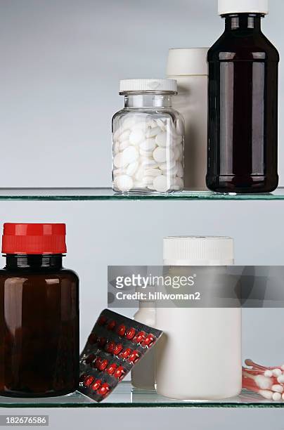 medicine cabinet - bathroom cabinet stock pictures, royalty-free photos & images