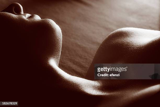 body landscape - goosebumps up close stock pictures, royalty-free photos & images