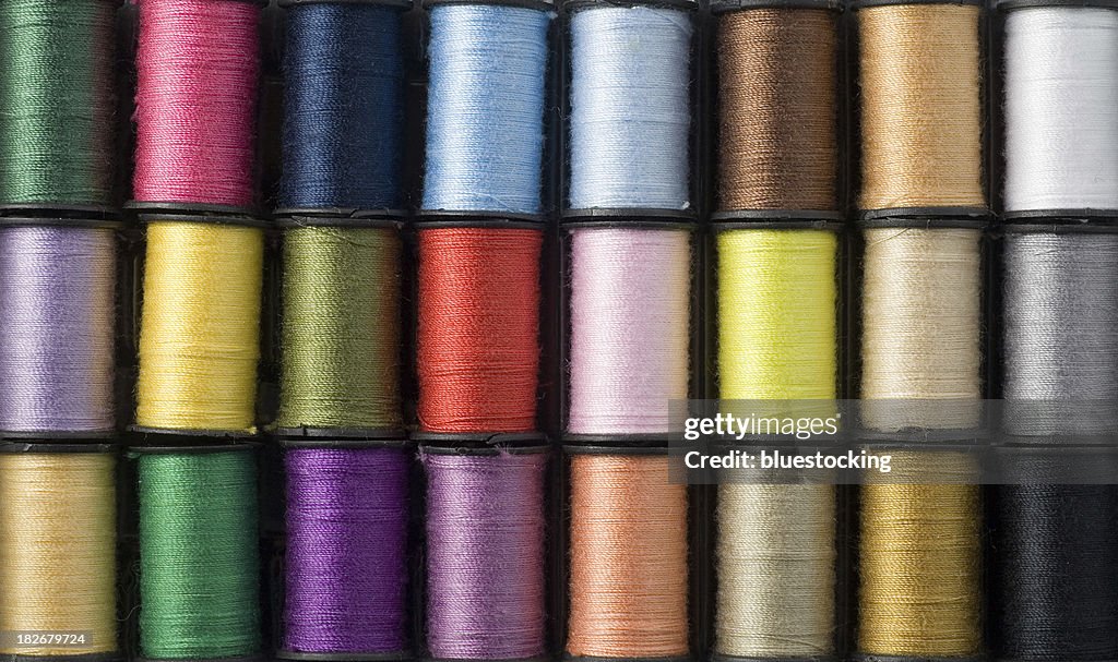 Colorful Threads Background