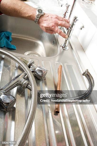 plumbing - replacment stock pictures, royalty-free photos & images