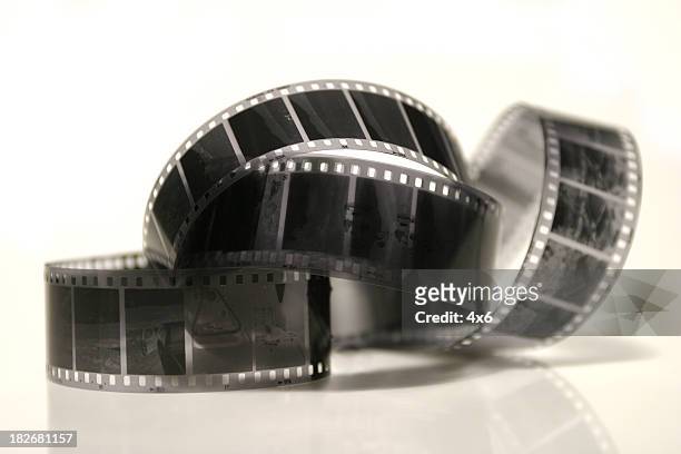 35mm film negative - out of frame stockfoto's en -beelden