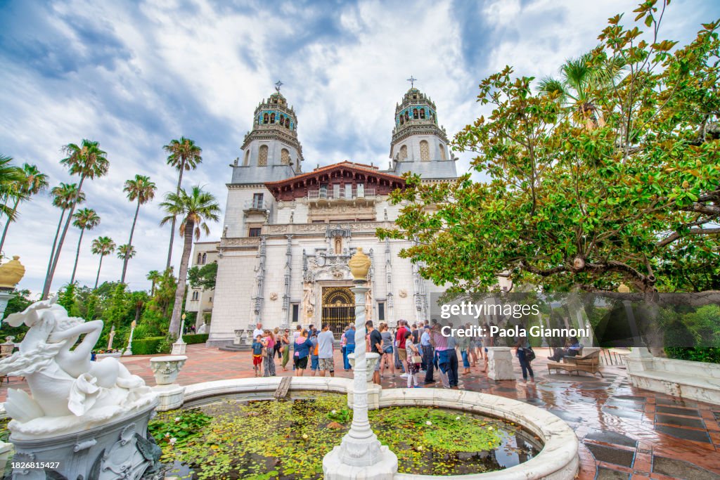 Hearst Castle is a historic famous monument