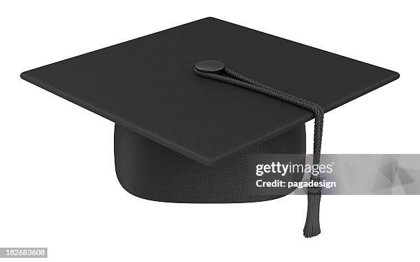 mortar board - cap hat stock pictures, royalty-free photos & images