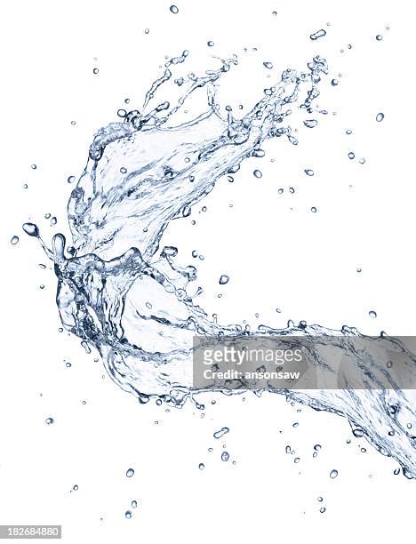 water splash - splashing water stock pictures, royalty-free photos & images