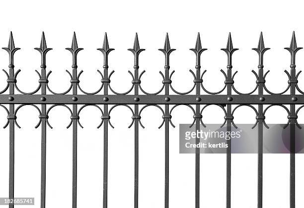 鉄製の柵 - ゲート ストックフォトと画像