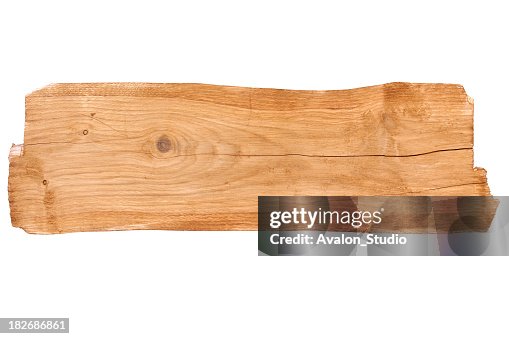 Old Board - isolated Old Board - isolated