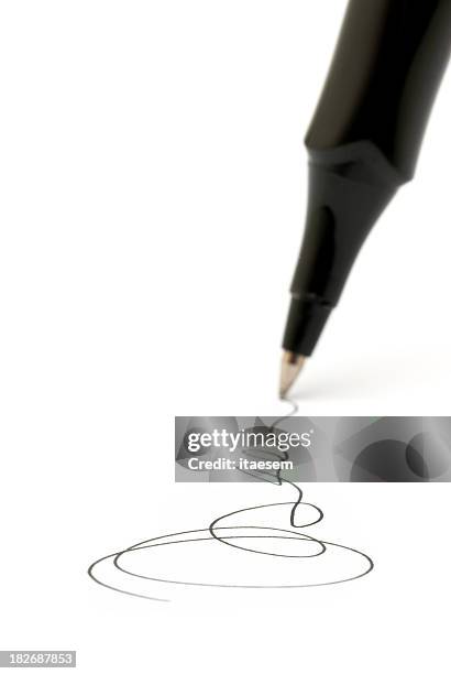 business signature - shorthand stock pictures, royalty-free photos & images