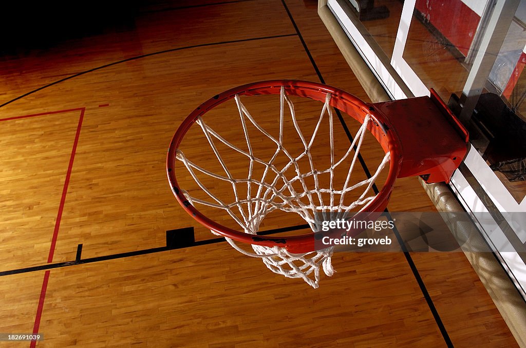 Balltic Rim Basketball Rim From Overhead High-Res Stock Photo - Getty Images