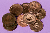 pre-decimal pennies