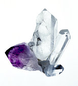 Amythyst & Quartz crystals