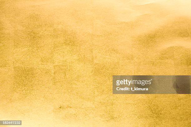gold background - gold leaf stock pictures, royalty-free photos & images