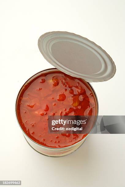 crushed tomatoes - preserved stock pictures, royalty-free photos & images