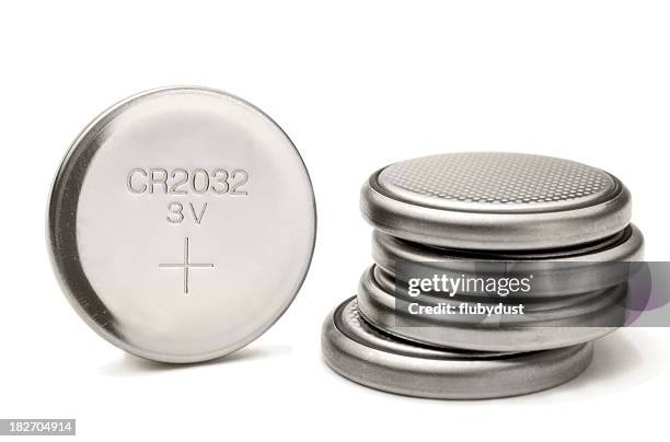 lithium button cell - button stock pictures, royalty-free photos & images