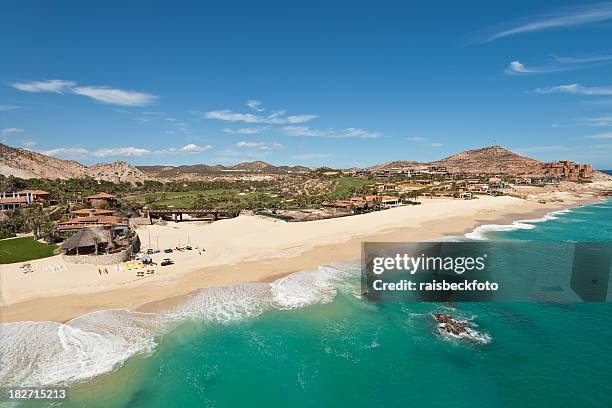 playa en cabo san lucas, méxico - los cabos fotografías e imágenes de stock