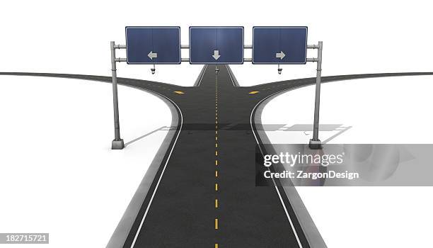 Three Way Intersection Photos and Premium High Res Pictures - Getty Images