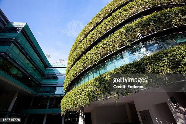 green building - sustainable design stockfoto's en -beelden