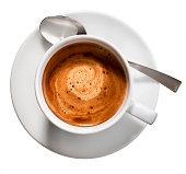 Espresso coffee cup.Color image