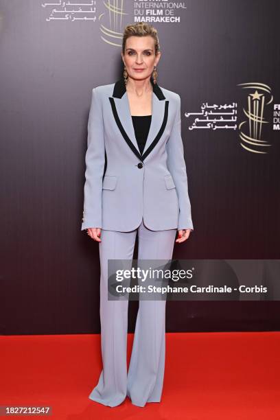 Melita Toscan du Plantier attends the closing ceremony during the 20th Marrakech International Film Festival on December 02, 2023 in Marrakech,...