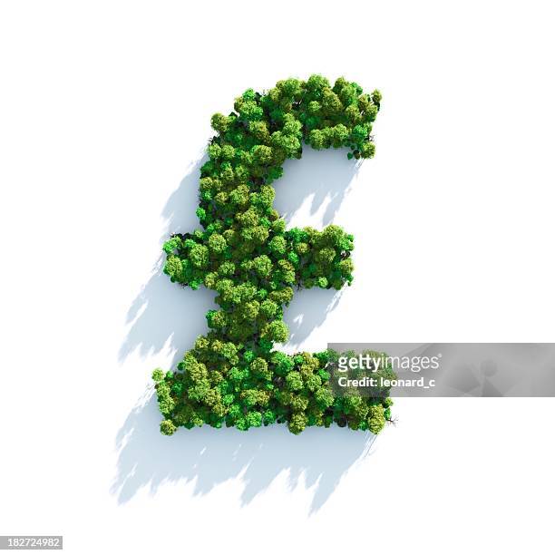 pound: top view - pound sterling symbol stock pictures, royalty-free photos & images