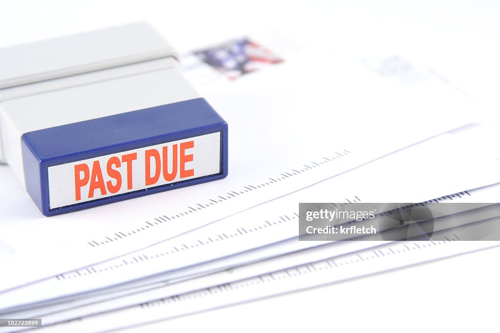 The last due bills and the stamp