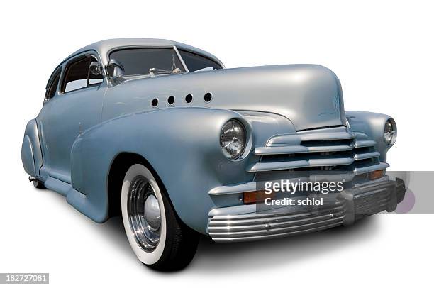 late 1940's automobile - be basic hub stock pictures, royalty-free photos & images