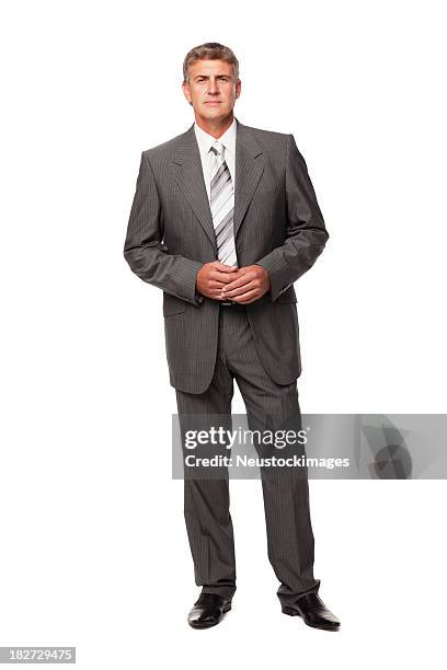 handsome businessman. isolated - full length business man stock pictures, royalty-free photos & images