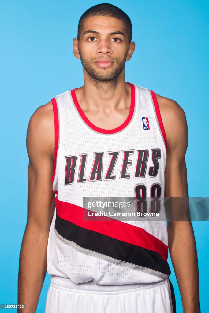 Portland Trail Blazers media day 2013