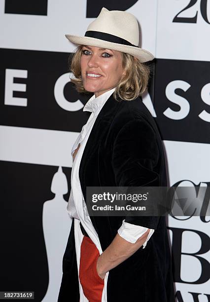 Cerys Matthews attends the Classic BRIT Awards 2013 at the Royal Albert Hall on October 2, 2013 in London, England.