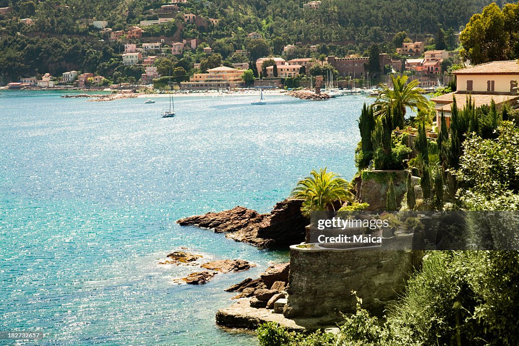 French Riviera landscape