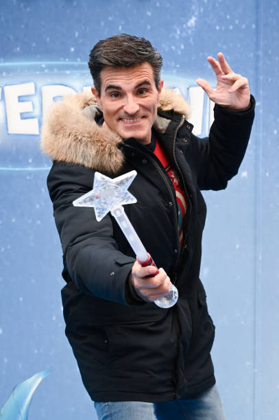 ESP: Winterland Photocall At The Amusement Park In Madrid