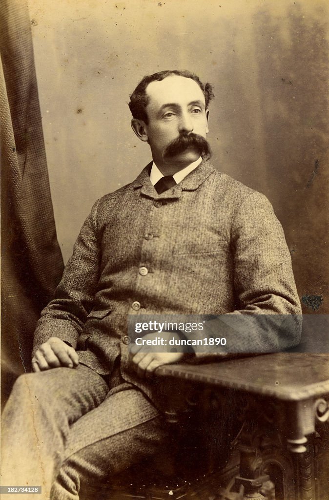 Victorian Gentleman vintage photograph