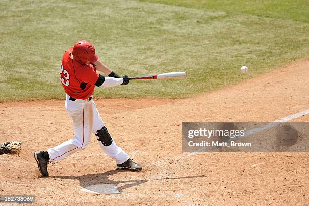 baseball batter - bat stockfoto's en -beelden