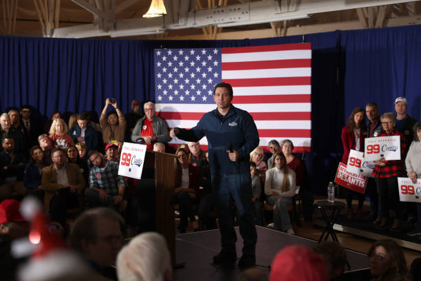 IA: Ron DeSantis Holds His 99th Campaign Rally In Iowa
