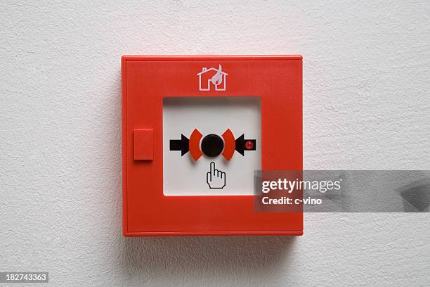 fire alarm box - alarm system stock pictures, royalty-free photos & images