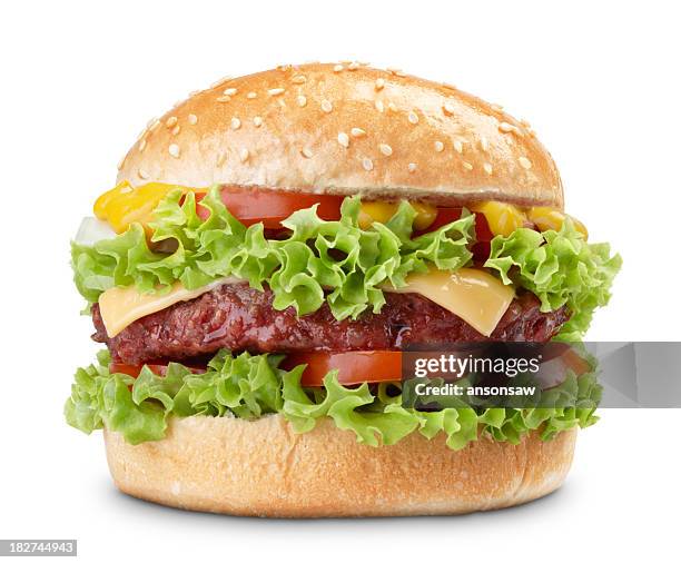 burger - hamburguer stockfoto's en -beelden