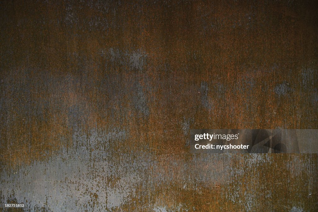 Rusty metal plate background
