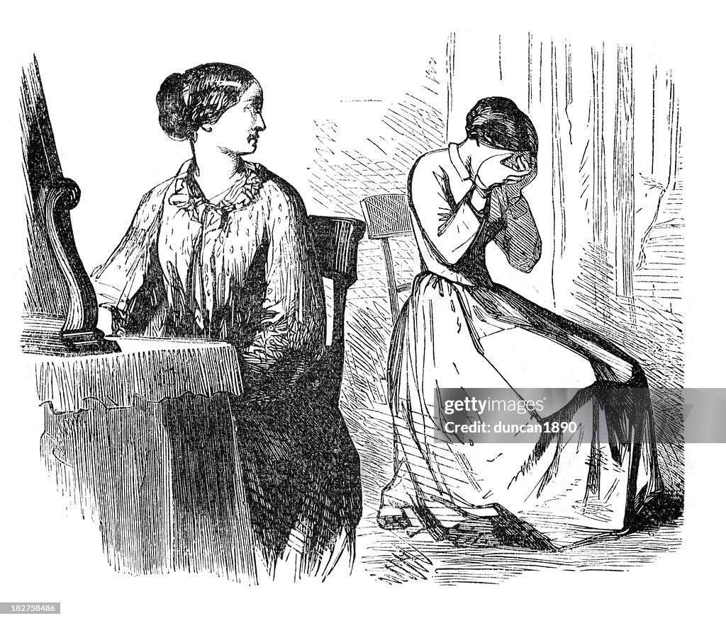Eliza and Mrs Shelby