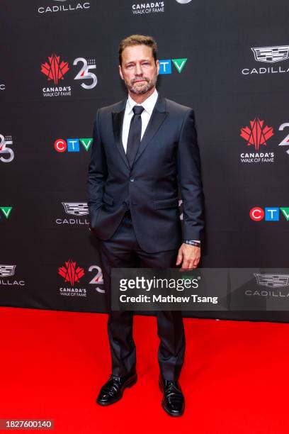 Presenter and 2016 Inductee Jason Priestley attends Canada's Walk of Fame's 25th Anniversary Celebration at Metro Toronto Convention Centre on...