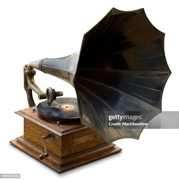 gramophone - picture of phonograph stock pictures, royalty-free photos & images