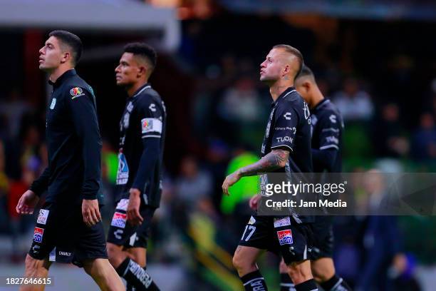 Nicolas Lopez of Leon after losing the quarterfinals second leg match between America and Leon as part of the Torneo Apertura 2023 Liga MX at Azteca...