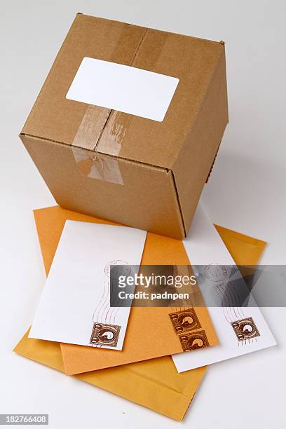 viele post - letter box stock-fotos und bilder