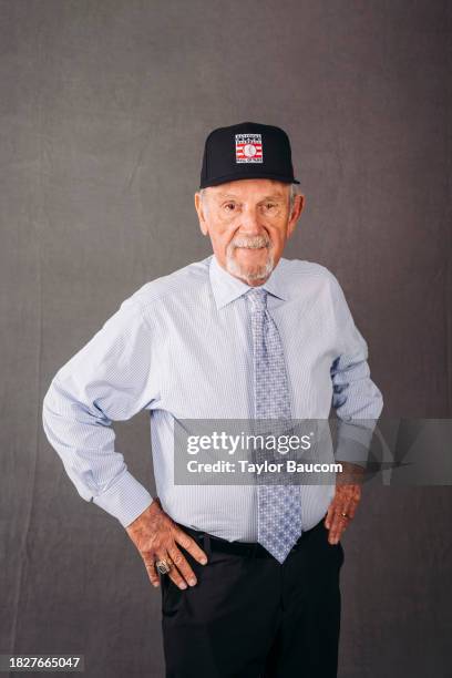 Jim Leyland poses for a portrait after his Hall of Fame press conference at the 2023 MLB Winter Meetings at Gaylord Opryland Resort & Convention...