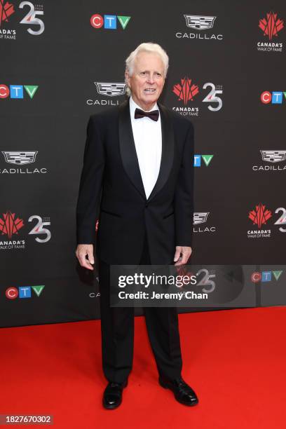 Paul Henderson attends the Canada's Walk of Fame 25th Anniversary Celebration at Metro Toronto Convention Centre on December 02, 2023 in Toronto,...