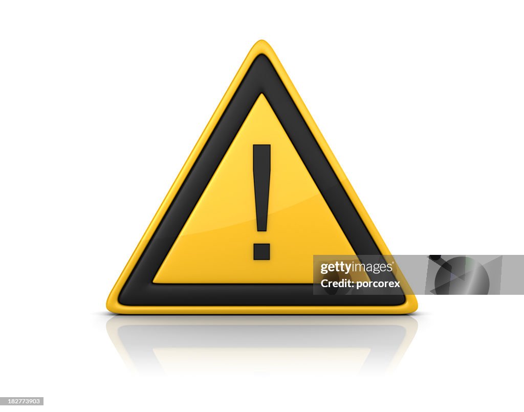 Advertencia signo de admiración