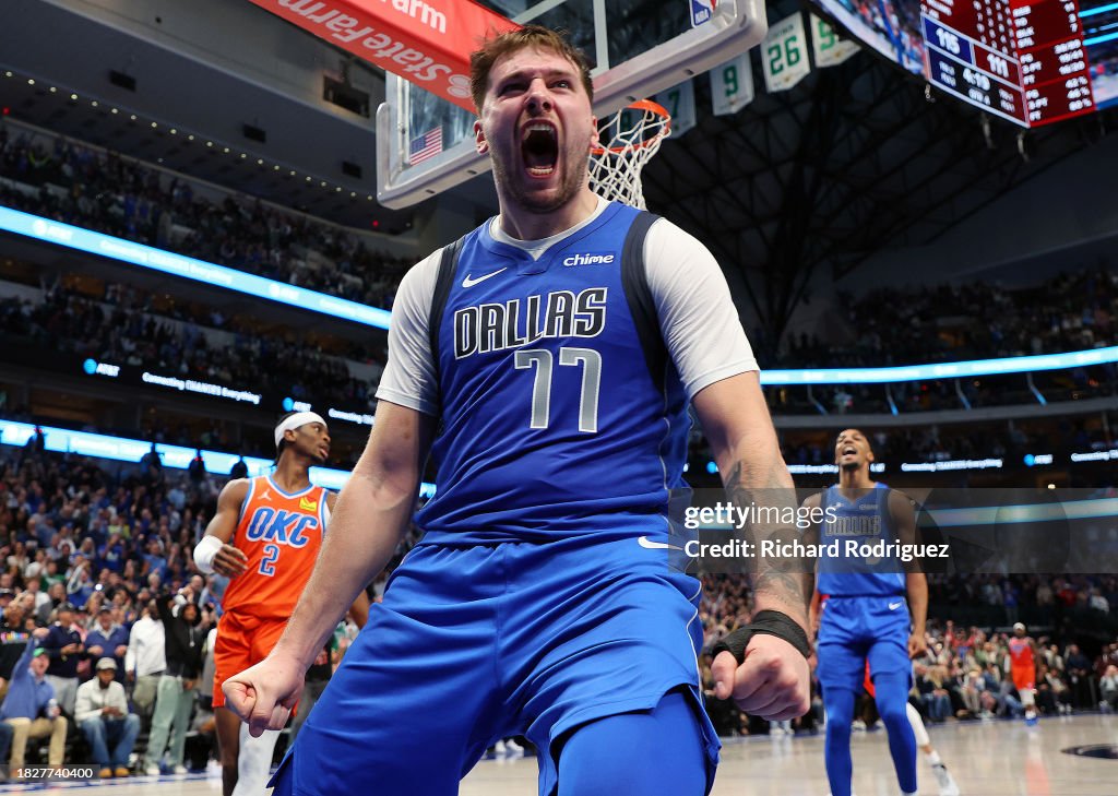 Oklahoma City Thunder v Dallas Mavericks