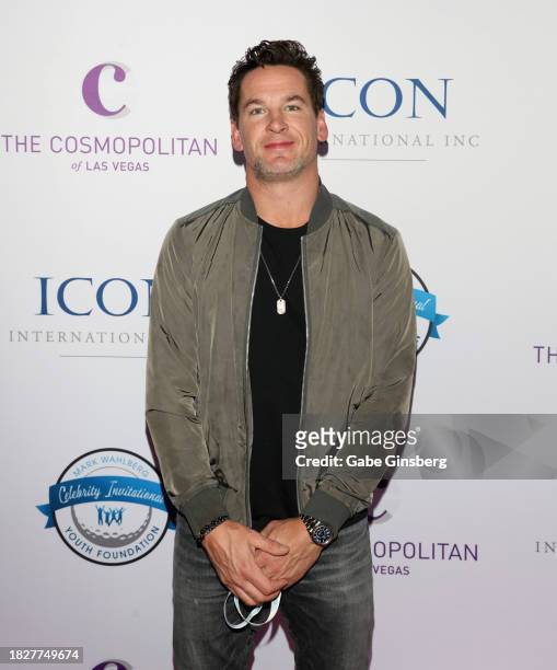 Scottie Upshall attends the Mark Wahlberg Youth Foundation Celebrity Invitational Gala at The Chelsea at The Cosmopolitan of Las Vegas on December...